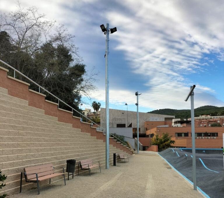 La iluminación también protege a las personas